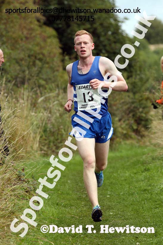 Senior mens relay Sunderland Harriers Open Cross Country. Photo: David T. Hewitson/Sports for All Pics